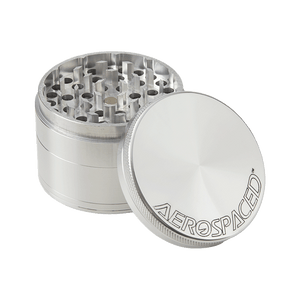 Aerospaced by HS 4 Piece Grinder 2.5 Silver