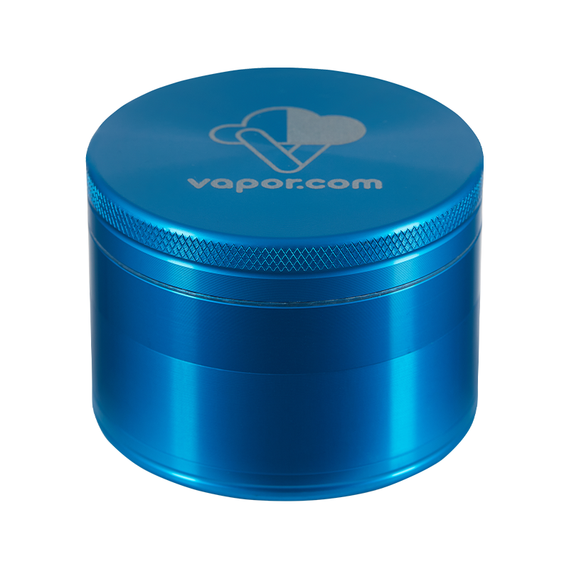 Vapor.com Aluminum 4 Piece Grinder - 2.5" Blue